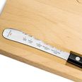 Set de tabla de desayuno  tabla de cortar de madera de haya, con soporte magnético para el cuchillo y PanoramaKnife, «Best of Switzerland - West»
