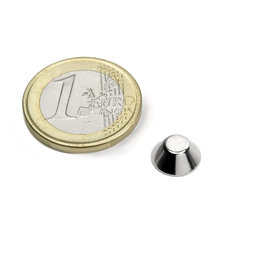 Cono magnético Ø 10/5 mm, alto 4 mm