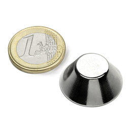Cono magnético Ø 25/13 mm, alto 10 mm