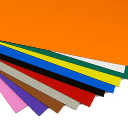 MS-A4, Lámina magnética de color, para rotular y hacer manualidades, formato A4