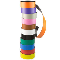 MT-30, Cinta magnética de colores 30 mm, para rotular y cortar, rollos de 1 m