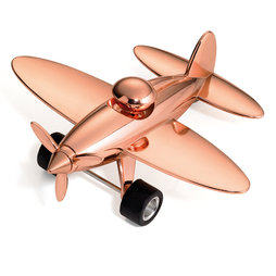 M-OFFICE-PLANERG, Avión oro rosa, pisapapeles, portaclips