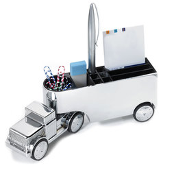 M-OFFICE-TRUCKCH, Office Trucker, pisapapeles, portalápices, portaclips