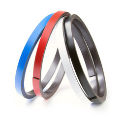 MT-07, Nastro magnetico colorato 7 mm, da scrivere e tagliare, rotoli da 1 m