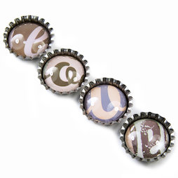 SALE-096, Chapas magnéticas «Love», imanes de nevera, 4 uds.