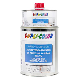 M-WP-1000/white, Pintura de pizarra blanca L 1 litro, para una superficie de 6 m², blanca, ¡no es magnética!