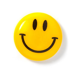LIV-124, Emoticono «Boy», plastificado, amarillo