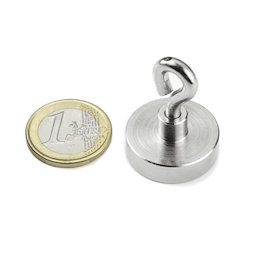 OTN-25, Imán en recipiente con hembrilla, Ø 25 mm, rosca M4
