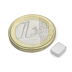 Q-06-05-02-HN, Bloque magnético 6 x 5 x 2 mm, neodimio, 48H, niquelado