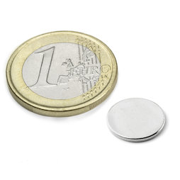 Disco magnético Ø 12 mm, alto 1 mm