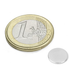 Disco magnético Ø 10 mm, alto 1,5 mm