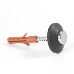 M-82, Pines magnéticos de pared, con tornillo y taco, para colgar objetos, 5 uds.