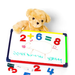 KMWB-2435, Pizarra blanca infantil 24 x 35 cm, para pintar, jugar, escribir y aprender, magnética