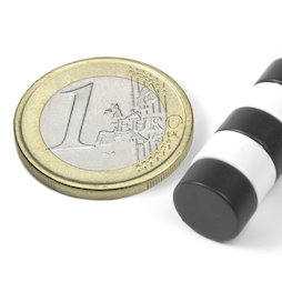 S-10-05-E, Disco magnético Ø 10 mm, alto 5 mm, neodimio, N42, con recubrim. epoxi