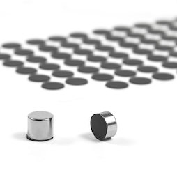 M-SIL-12, Discos de silicona Ø 12 mm, adhesivo, 98 unidades por set
