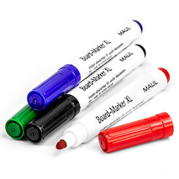 BA-018, Rotuladores de pizarra blanca, 4 uds., diferentes colores