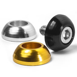 OSC-01, Arandela, de aluminio anodizado, en diferentes colores, ¡no es magnética!
