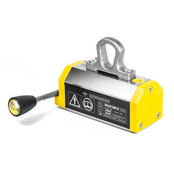 WS-LHM-300E, Elevador magnético MaxX 300E, carga máxima 300 kg, para material redondo y plano, factor de seguridad 3:1