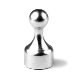 M-20, Imán jefe pequeño, imán de neodimio de oficina exclusivo, 30 mm de alto, de aluminio