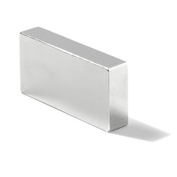 Q-46-30-10-N, Bloque magnético 46 x 30 x 10 mm, neodimio, N40, niquelado