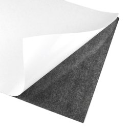 MS-A4-STIC, Lámina magnética adhesiva, formato A4, para recortar y pegar, gris-negro