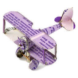 MCAR-01/plane, MadagasCAR, minivehículos hechos de latas viejas, avión