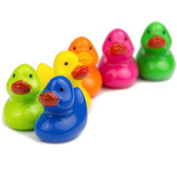 LIV-51, Patitos, imanes decorativos con forma de pato, 6 uds.