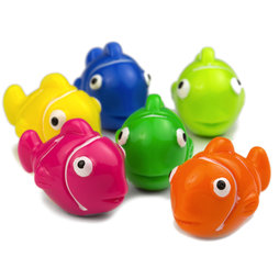 LIV-58, Peces payaso, imanes decorativos con forma de peces, 6 uds.