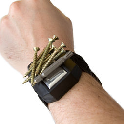 WS-MWH-02, Pulsera con imán, para clavos, tornillos, brocas, etc.