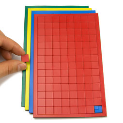 BA-012S, Cuadrados magnéticos pequeños, para pizarras blancas y de planificación, 112 símbolos por hoja, en diferentes colores