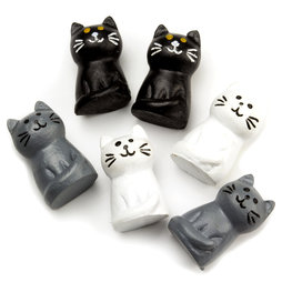 LIV-64, Gatos, potentes imanes de nevera, 6 uds.