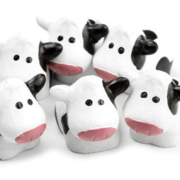 LIV-65, Vacas, potentes imanes de nevera, 6 uds.